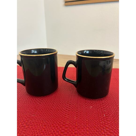 Rolls Royce Black / Gold Mug 'Keystone Region Rolls Royce Owners Club' Set of 2 - Picture 6 of 9